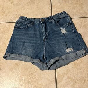 Abound high rise jean shorts